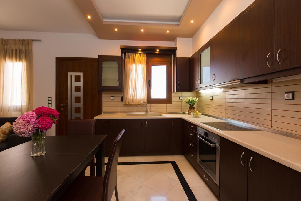Azure Sea View Villa Rethymno Quarto foto
