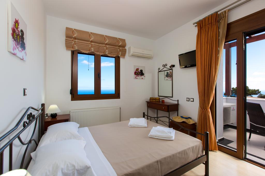 Azure Sea View Villa Rethymno Quarto foto